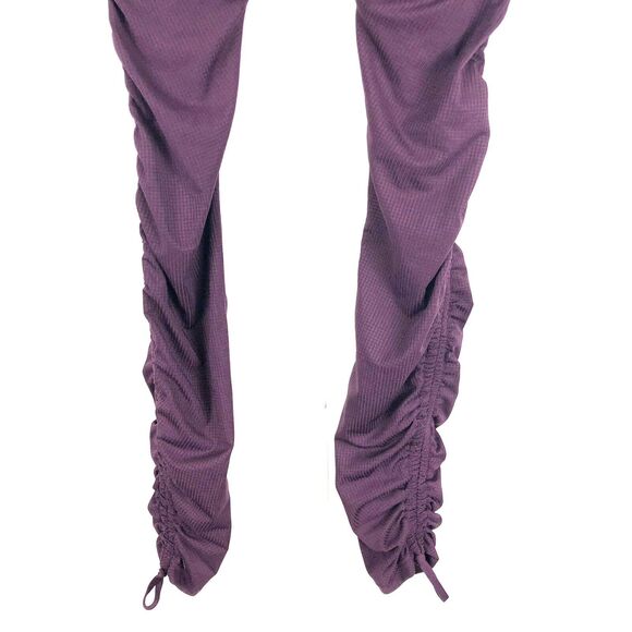 FABLETICS Cashel Plum Purple Ruched Leggings - Picture 9 of 10